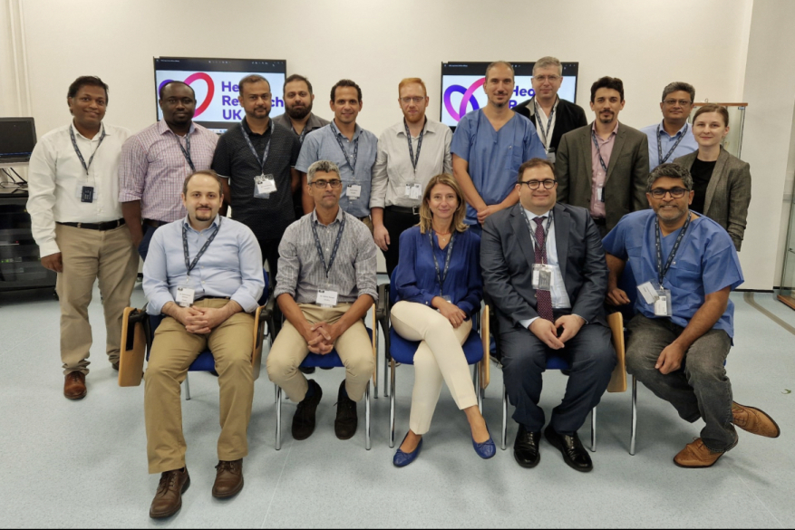HRUK Endoscopic Cardiac Surgery Cadaver Lab Keele University