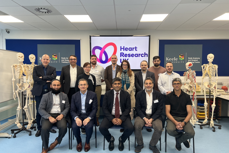 Director HRUK Cadaver course on Endoscopic Heart valve surgery, Keele University