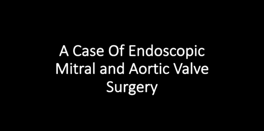 Totally Endoscopic Mitral and Aortic Valve Surgery